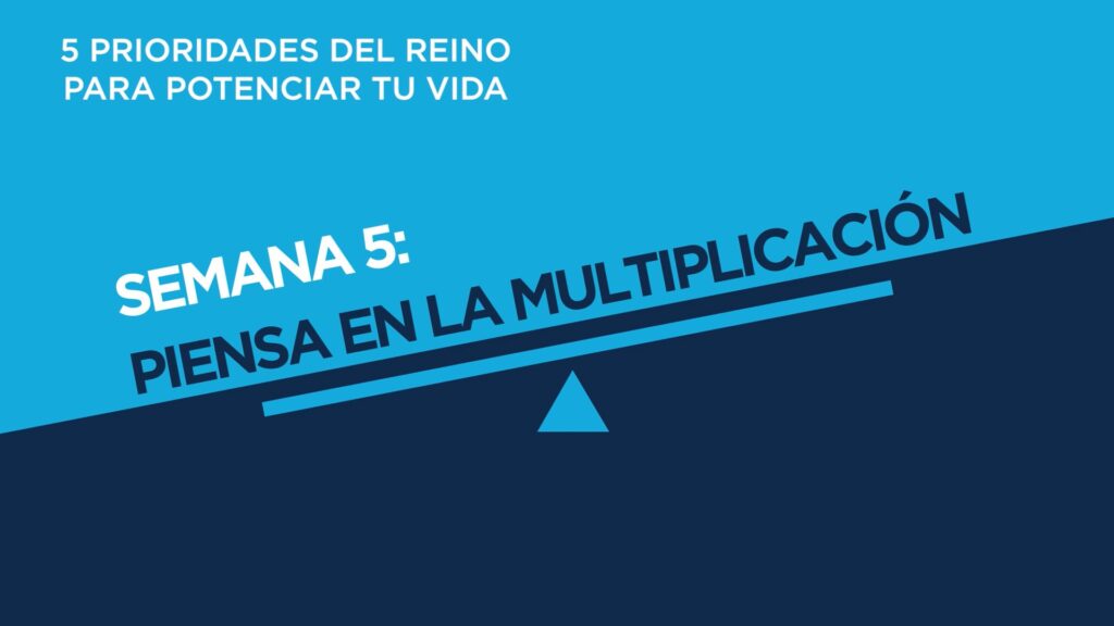 Semana 5: Piensa en la multiplicación