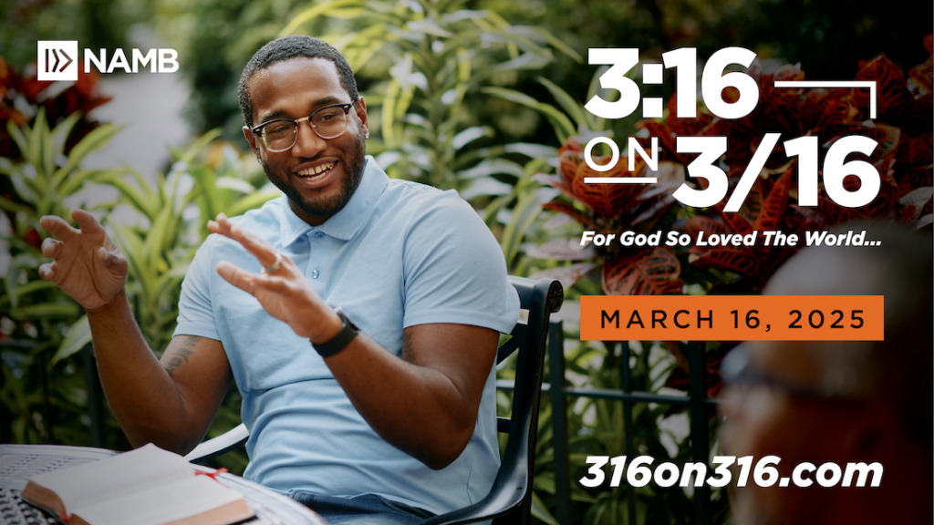 NAMB encouraging pastors to leverage March 16 to share John 3:16