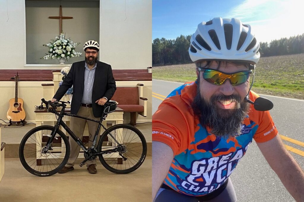 Kickstands up: Pastor challenges church with bike ride for Annie Armstrong